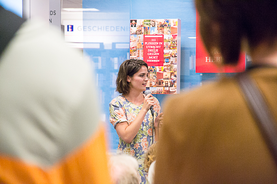 Boekpresentatie in Broese: 111 plekken in Utrecht die je gezien moet hebben (2016)
